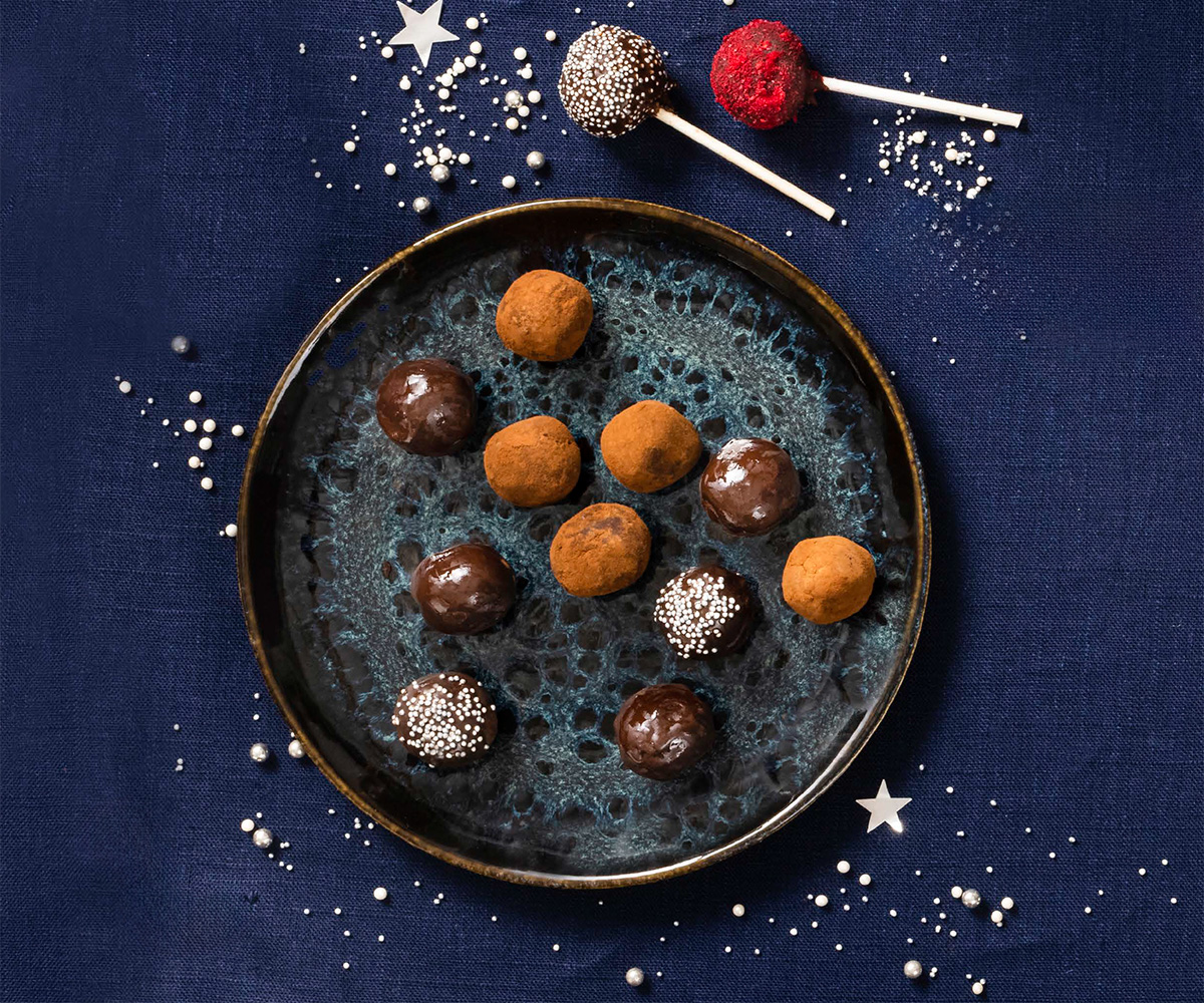 Chokladtryffel med potatis